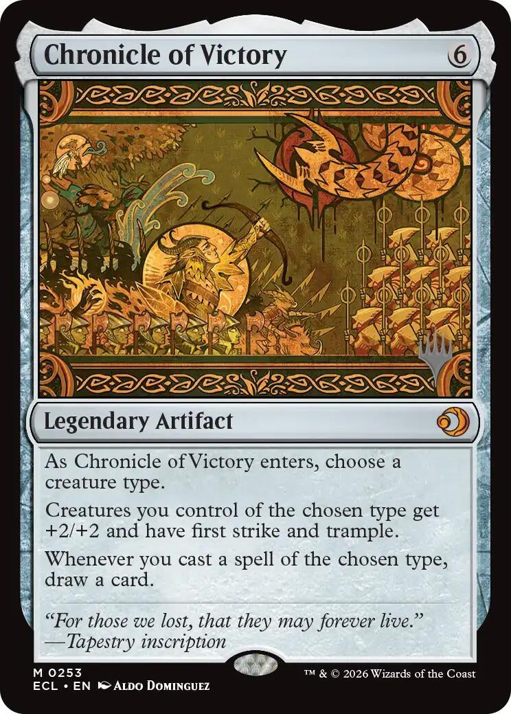 Image for Chronicle of Victory (253) (Lorwyn Eclipsed) - Magic: The Gathering