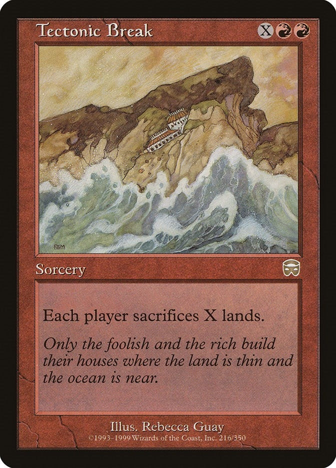 Image for Tectonic Break (216) (Mercadian Masques) - Magic: The Gathering
