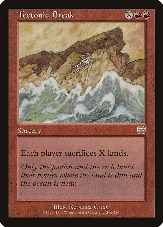 Image for Tectonic Break (216) (Mercadian Masques) - Magic: The Gathering