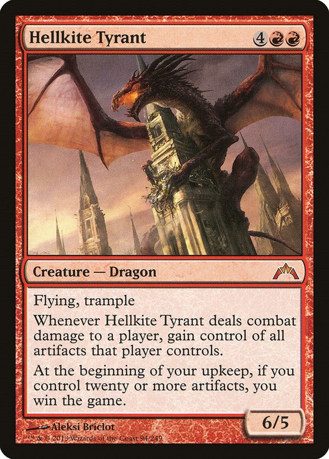 Image for Hellkite Tyrant (94) (Gatecrash) - Magic: The Gathering