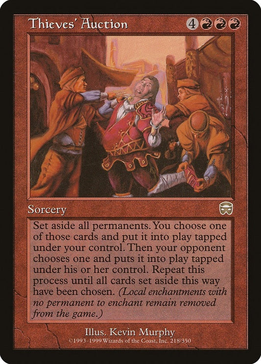 Image for Thieves' Auction (218) (Mercadian Masques) - Magic: The Gathering