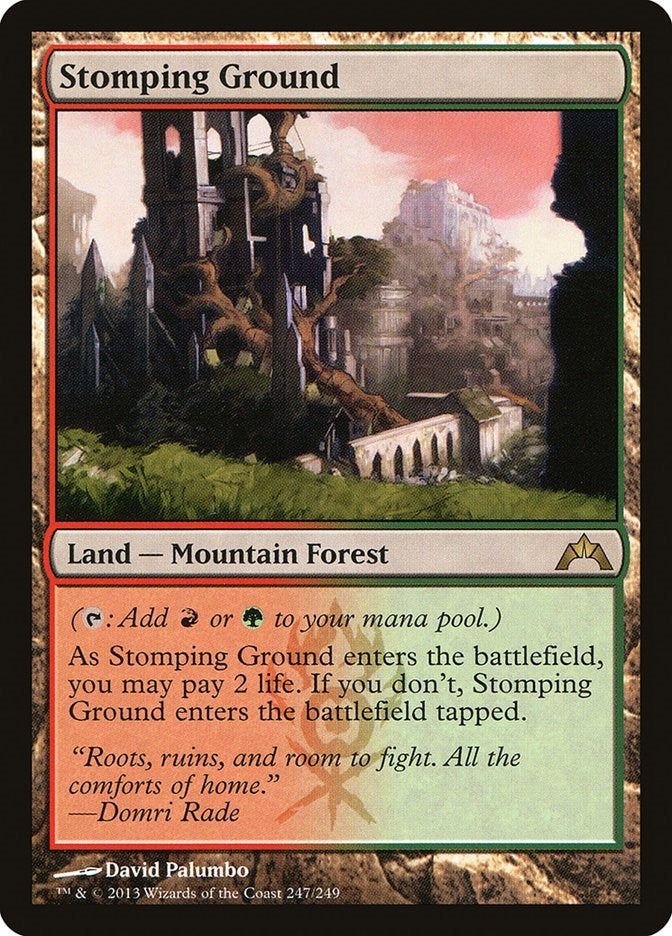 Image for Stomping Ground (247) (Gatecrash) - Magic: The Gathering