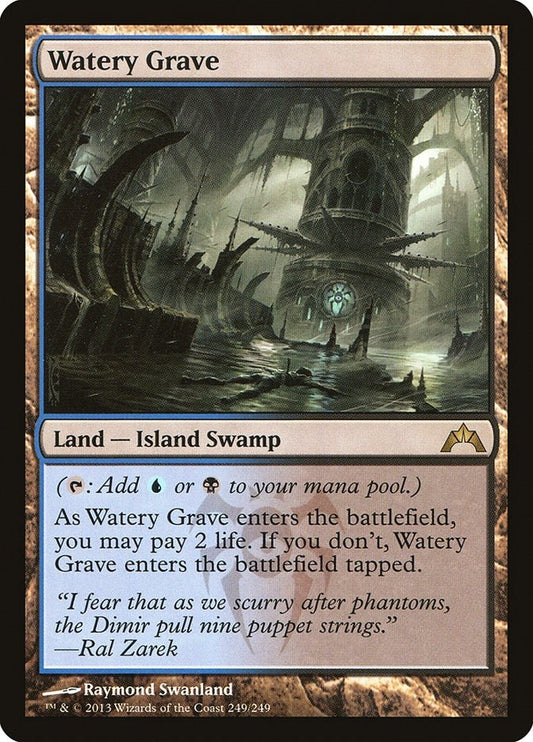 Image for Watery Grave (249) (Gatecrash) - Magic: The Gathering
