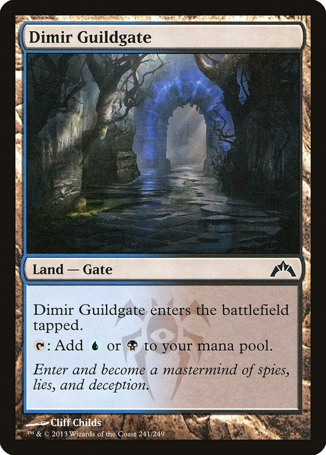 Image for Dimir Guildgate (241) (Gatecrash) - Magic: The Gathering