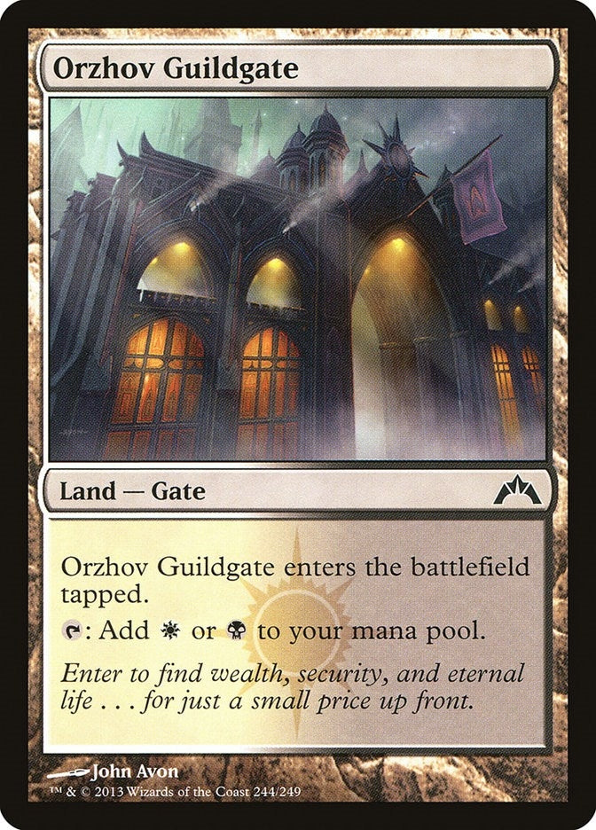 Image for Orzhov Guildgate (244) (Gatecrash) - Magic: The Gathering
