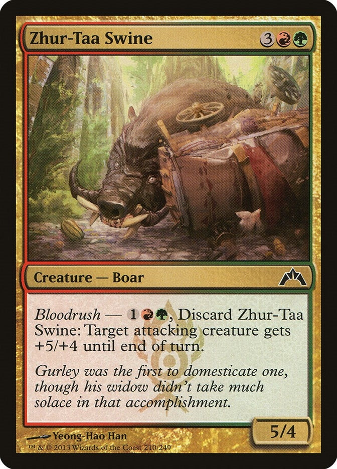 Image for Zhur-Taa Swine (210) (Gatecrash) - Magic: The Gathering