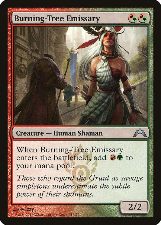 Image for Burning-Tree Emissary (216) (Gatecrash) - Magic: The Gathering