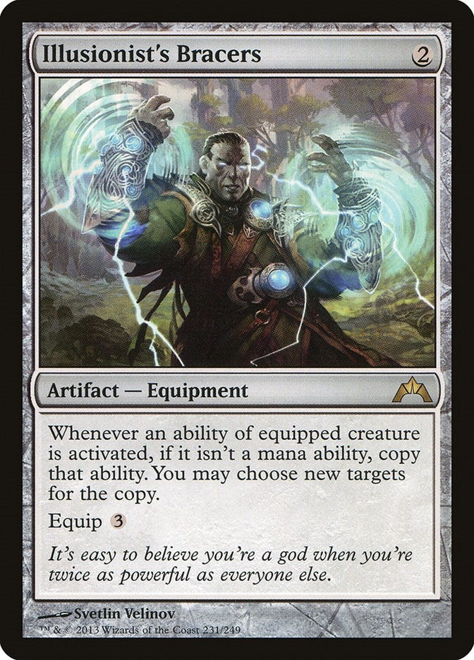 Image for Illusionist's Bracers (231) (Gatecrash) - Magic: The Gathering