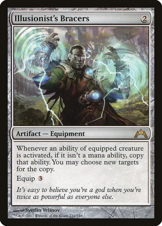 Image for Illusionist's Bracers (231) (Gatecrash) - Magic: The Gathering