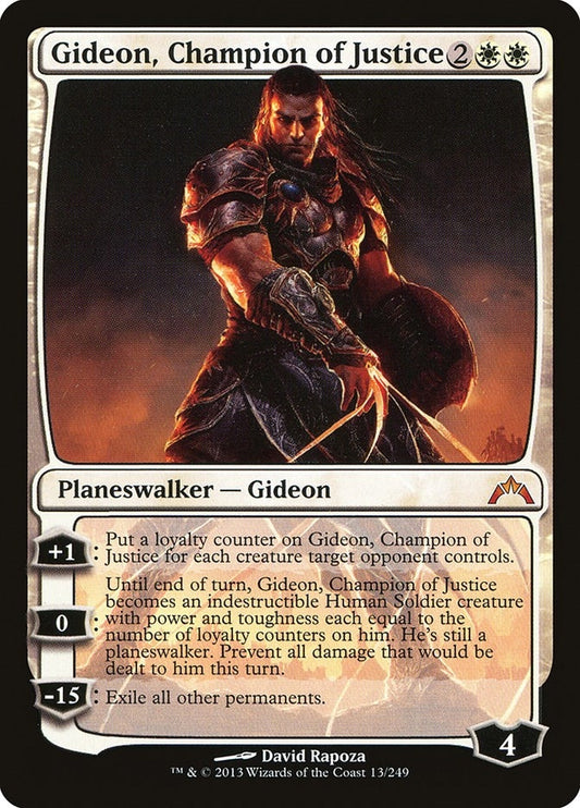 Image for Gideon, Champion of Justice (13) (Gatecrash) - Magic: The Gathering