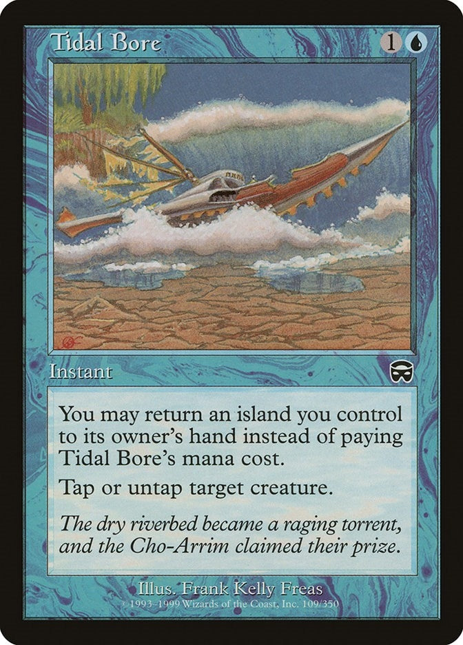 Image for Tidal Bore (109) (Mercadian Masques) - Magic: The Gathering