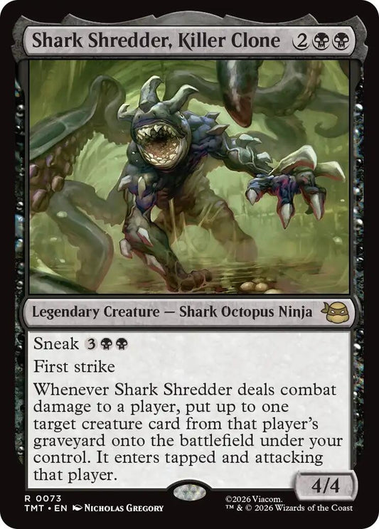 Image for Shark Shredder, Killer Clone (73) (Teenage Mutant Ninja Turtles) - Magic: The Gathering