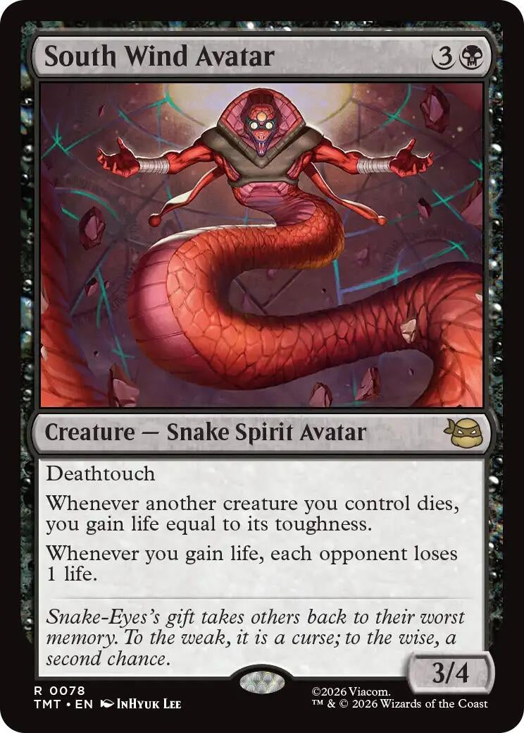 Image for South Wind Avatar (78) (Teenage Mutant Ninja Turtles) - Magic: The Gathering