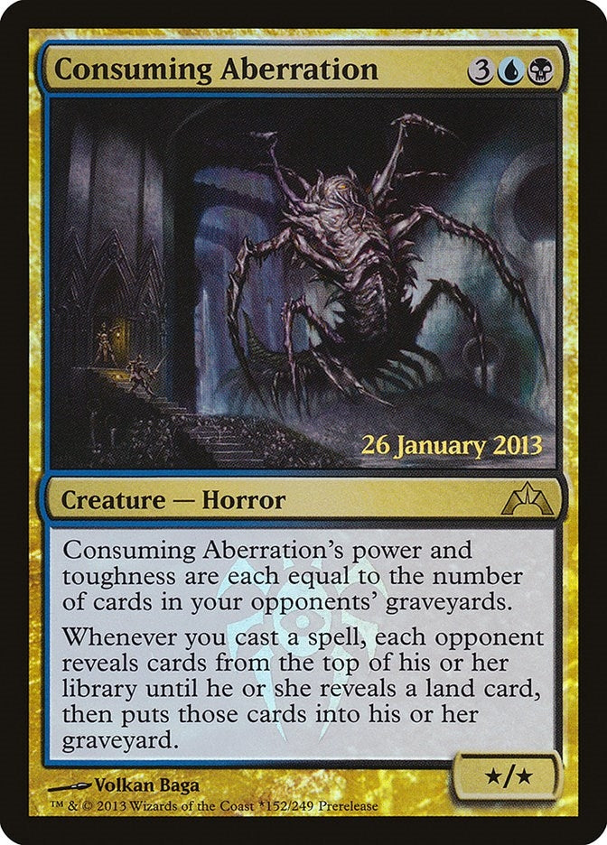 Image for Consuming Aberration (GTC) (152) (Prerelease Cards) - Magic: The Gathering