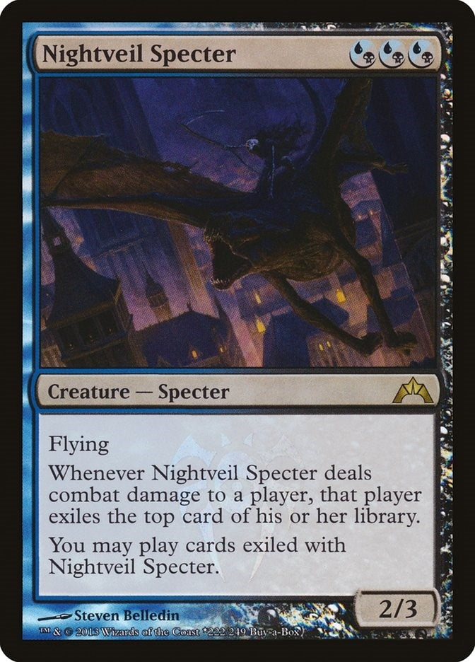 Image for Nightveil Specter (222) (Buy-A-Box Promos) - Magic: The Gathering
