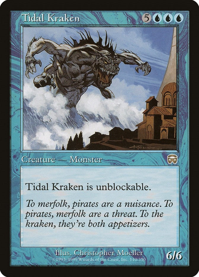 Image for Tidal Kraken (110) (Mercadian Masques) - Magic: The Gathering