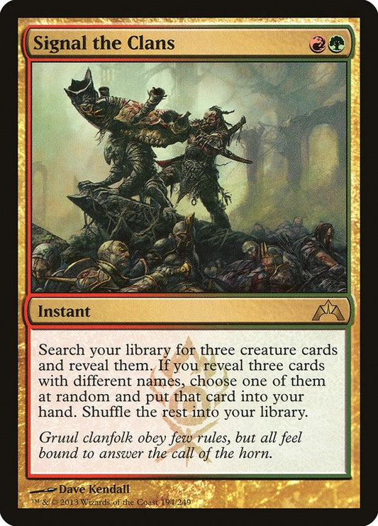 Image for Signal the Clans (194) (Gatecrash) - Magic: The Gathering