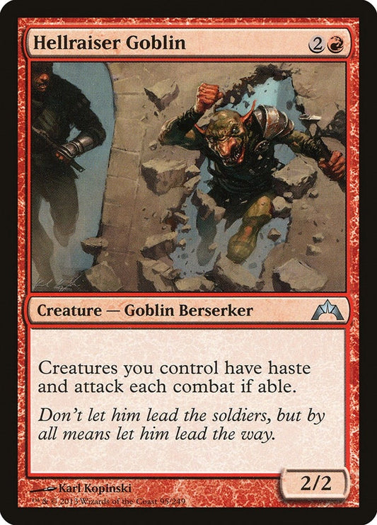 Image for Hellraiser Goblin (95) (Gatecrash) - Magic: The Gathering
