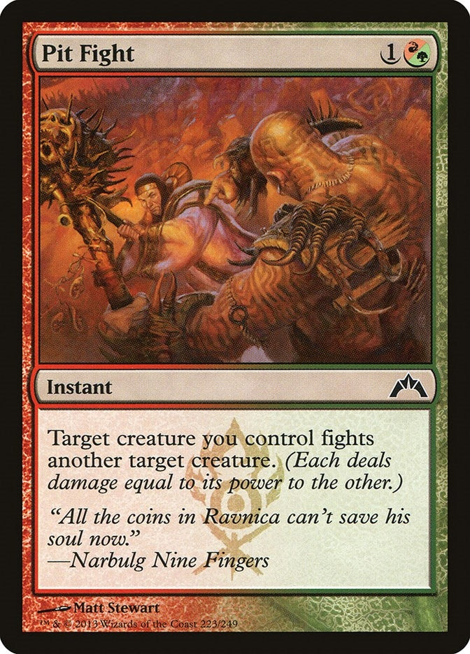 Image for Pit Fight (223) (Gatecrash) - Magic: The Gathering