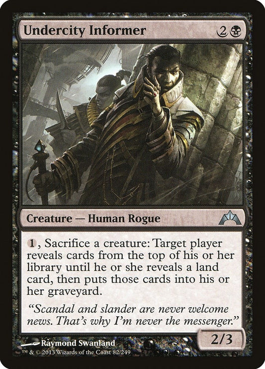 Image for Undercity Informer (82) (Gatecrash) - Magic: The Gathering