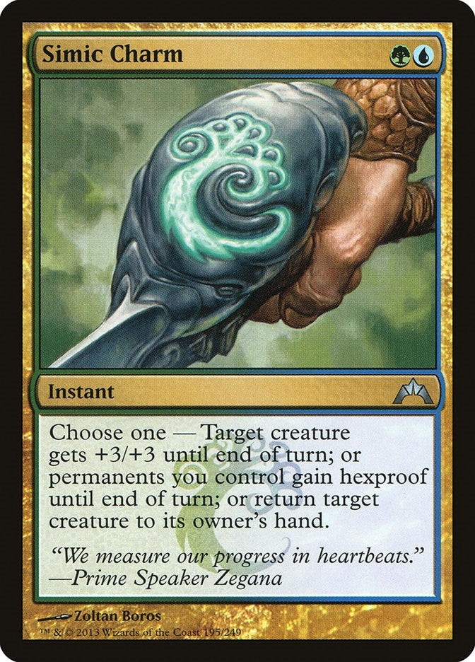 Image for Simic Charm (195) (Gatecrash) - Magic: The Gathering