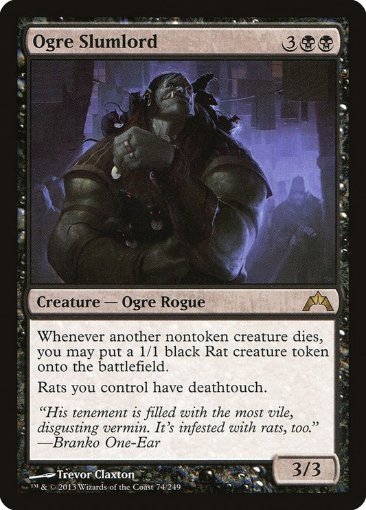 Image for Ogre Slumlord (74) (Gatecrash) - Magic: The Gathering