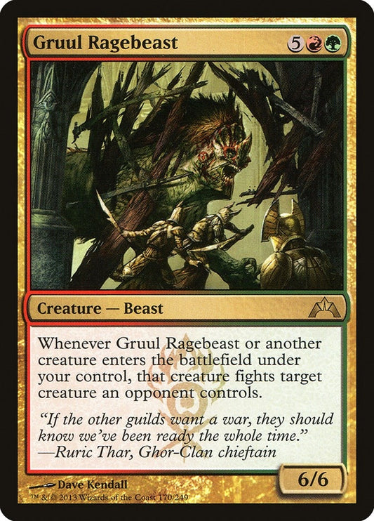 Image for Gruul Ragebeast (170) (Gatecrash) - Magic: The Gathering