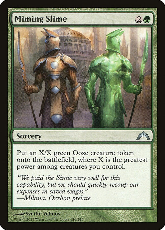 Image for Miming Slime (126) (Gatecrash) - Magic: The Gathering