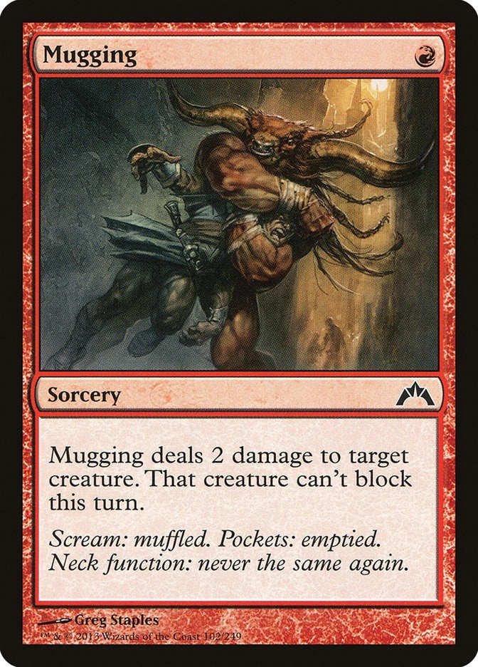 Image for Mugging (102) (Gatecrash) - Magic: The Gathering