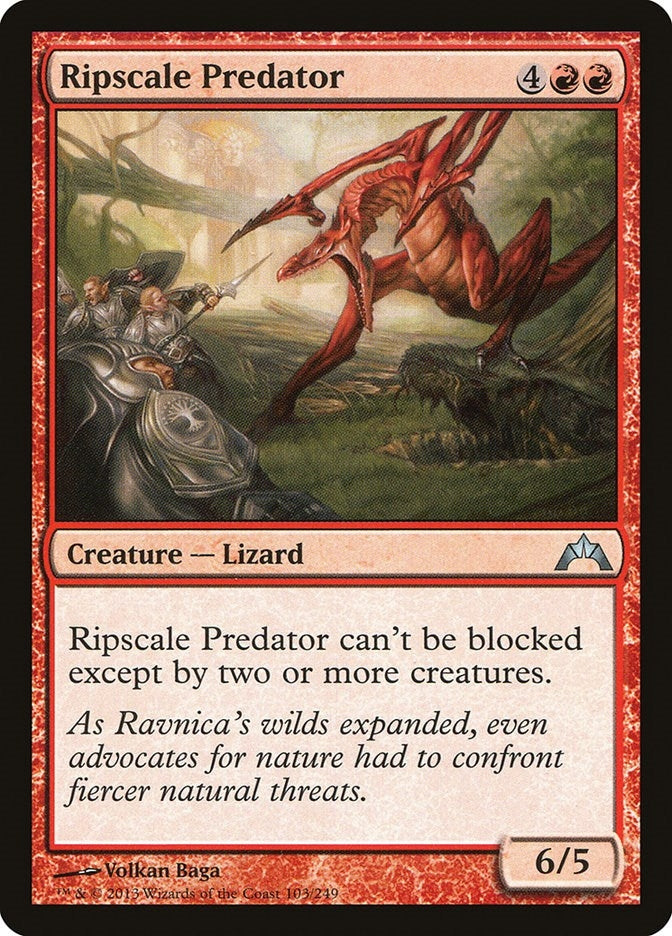 Image for Ripscale Predator (103) (Gatecrash) - Magic: The Gathering