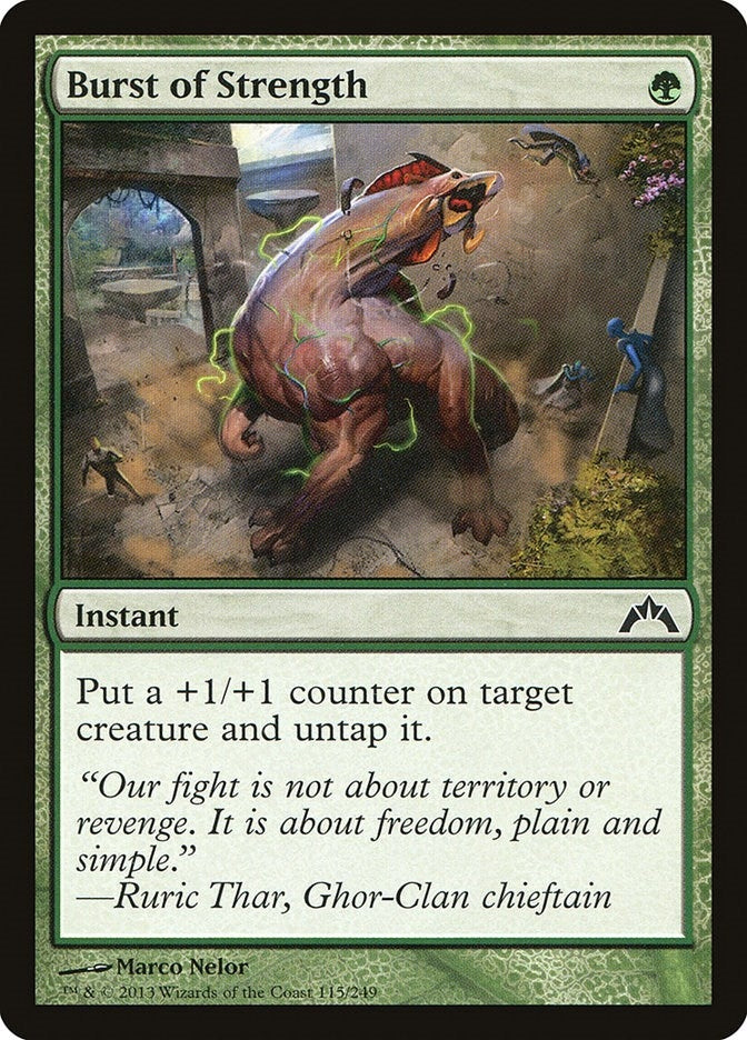 Image for Burst of Strength (115) (Gatecrash) - Magic: The Gathering
