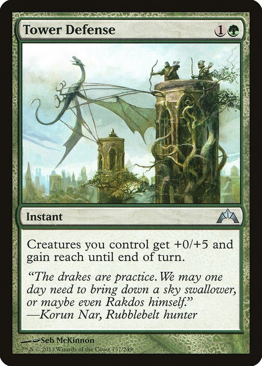 Image for Tower Defense (137) (Gatecrash) - Magic: The Gathering