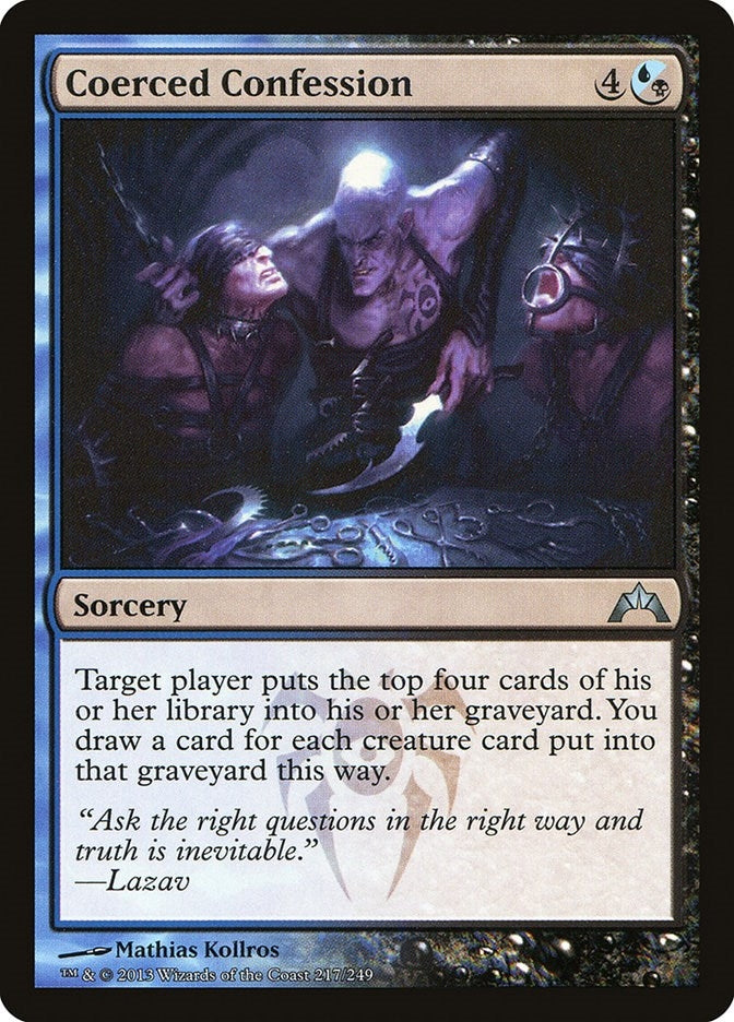 Image for Coerced Confession (217) (Gatecrash) - Magic: The Gathering