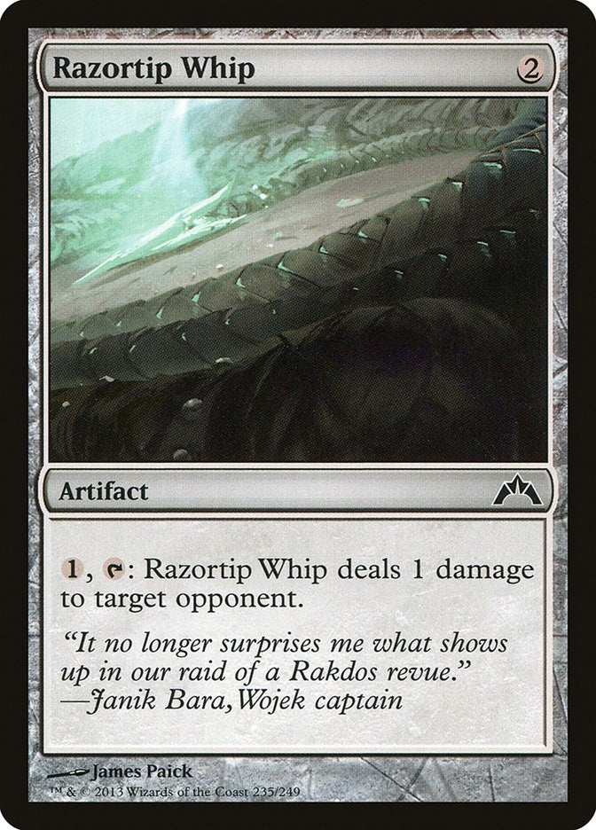 Image for Razortip Whip (235) (Gatecrash) - Magic: The Gathering