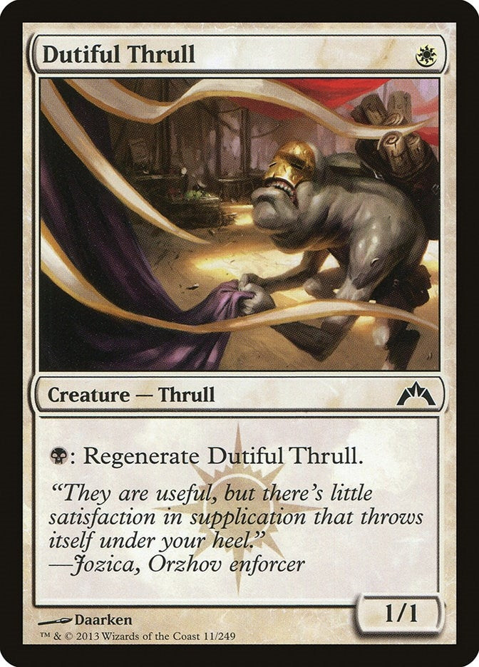 Image for Dutiful Thrull (11) (Gatecrash) - Magic: The Gathering