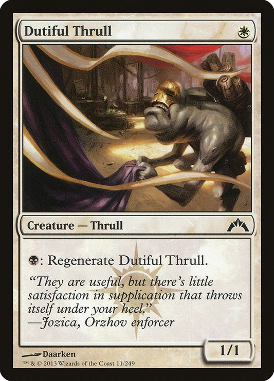 Image for Dutiful Thrull (11) (Gatecrash) - Magic: The Gathering