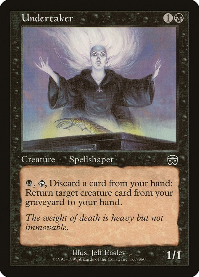 Image for Undertaker (167) (Mercadian Masques) - Magic: The Gathering