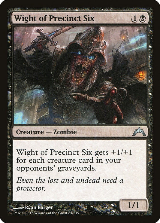 Image for Wight of Precinct Six (84) (Gatecrash) - Magic: The Gathering