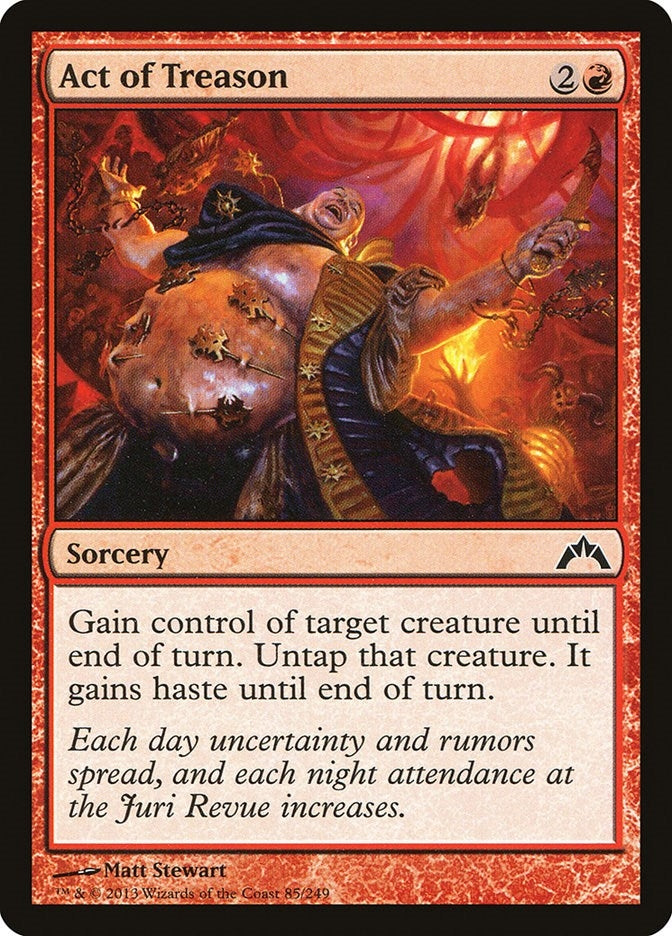 Image for Act of Treason (85) (Gatecrash) - Magic: The Gathering