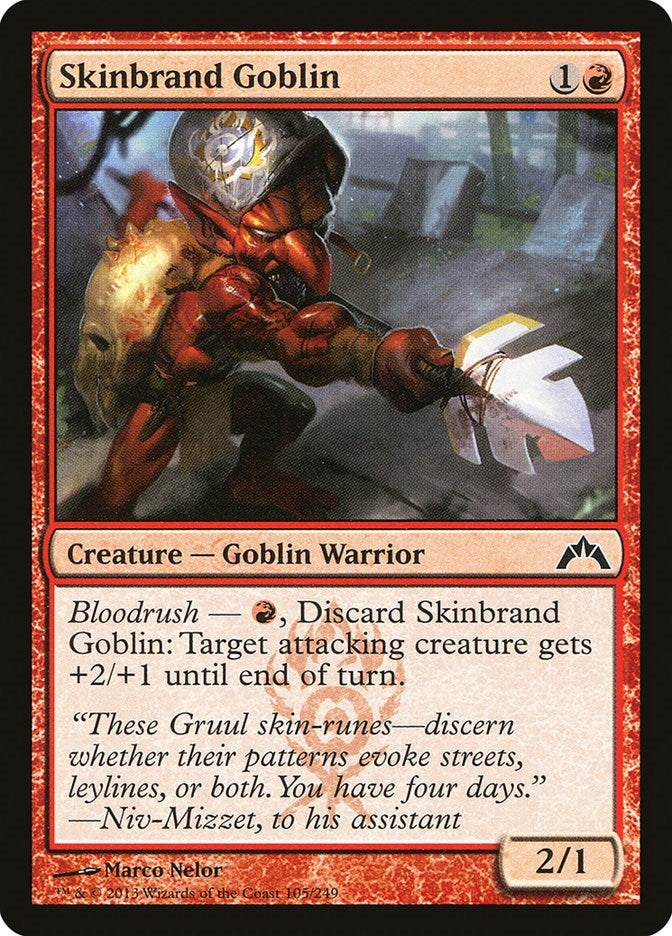 Image for Skinbrand Goblin (105) (Gatecrash) - Magic: The Gathering
