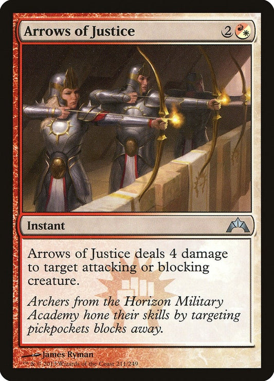 Image for Arrows of Justice (211) (Gatecrash) - Magic: The Gathering