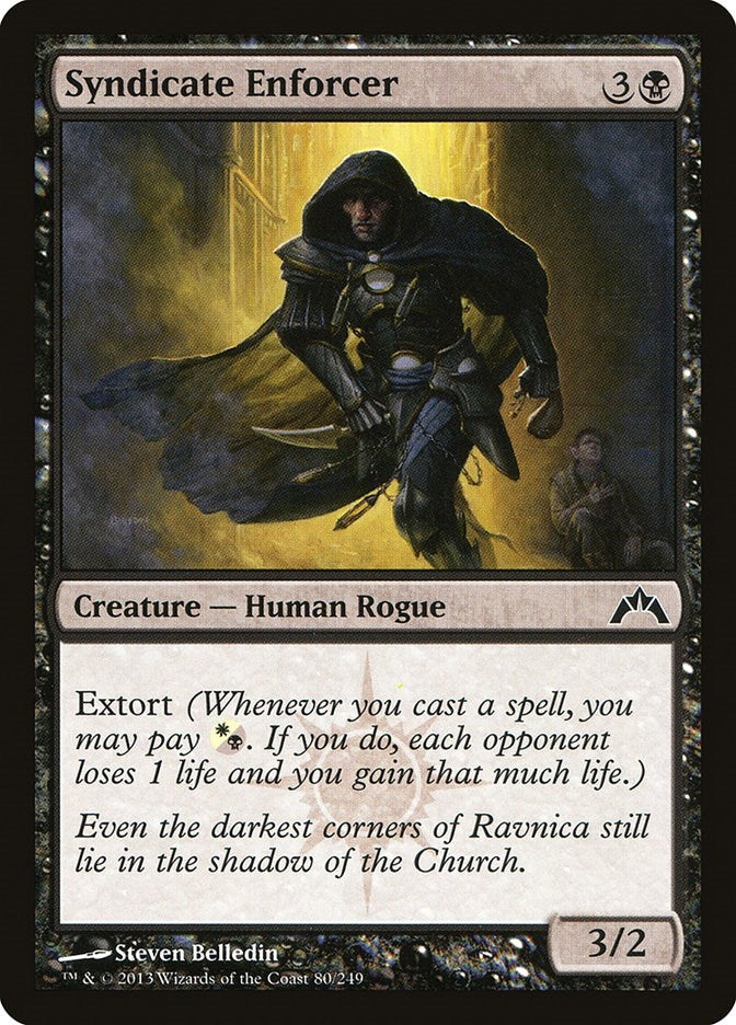 Image for Syndicate Enforcer (80) (Gatecrash) - Magic: The Gathering