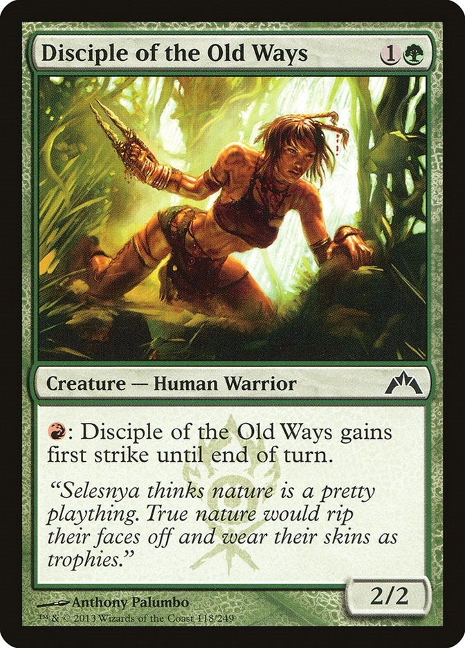 Image for Disciple of the Old Ways (118) (Gatecrash) - Magic: The Gathering