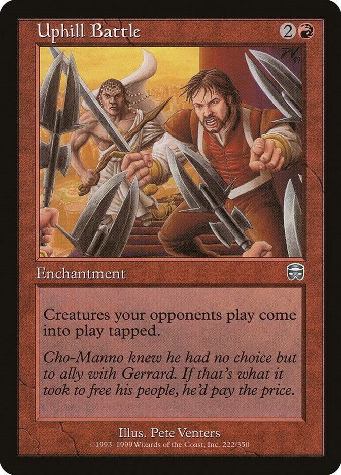 Image for Uphill Battle (222) (Mercadian Masques) - Magic: The Gathering