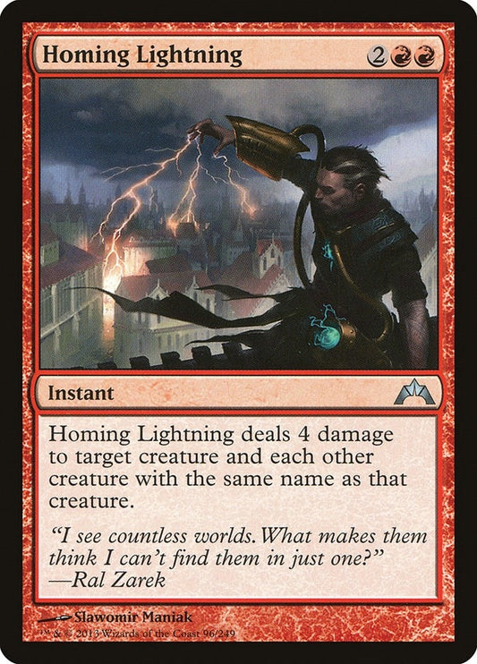 Image for Homing Lightning (96) (Gatecrash) - Magic: The Gathering