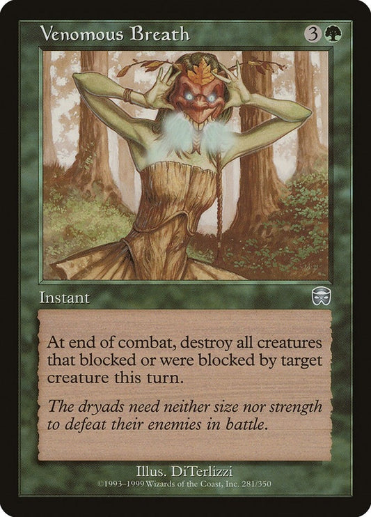 Image for Venomous Breath (281) (Mercadian Masques) - Magic: The Gathering