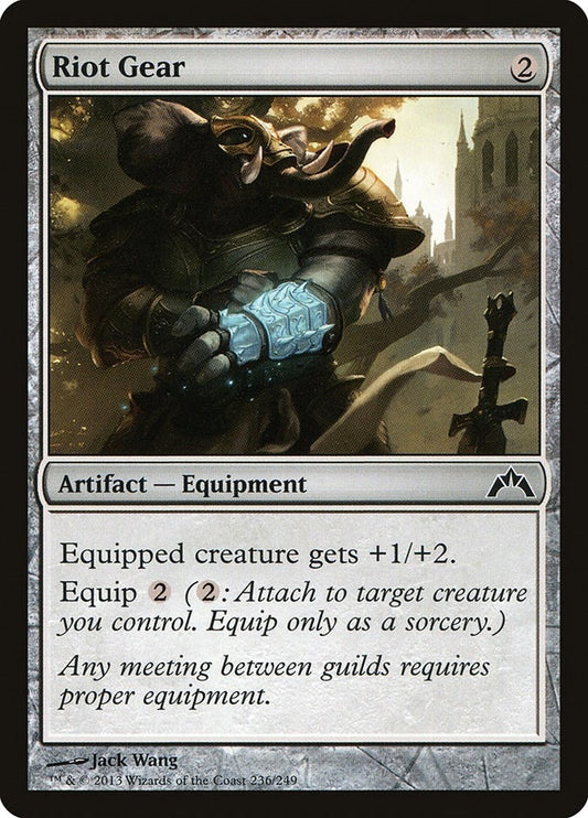 Image for Riot Gear (236) (Gatecrash) - Magic: The Gathering