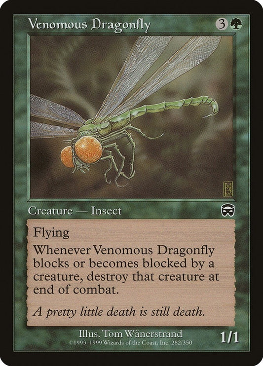 Image for Venomous Dragonfly (282) (Mercadian Masques) - Magic: The Gathering