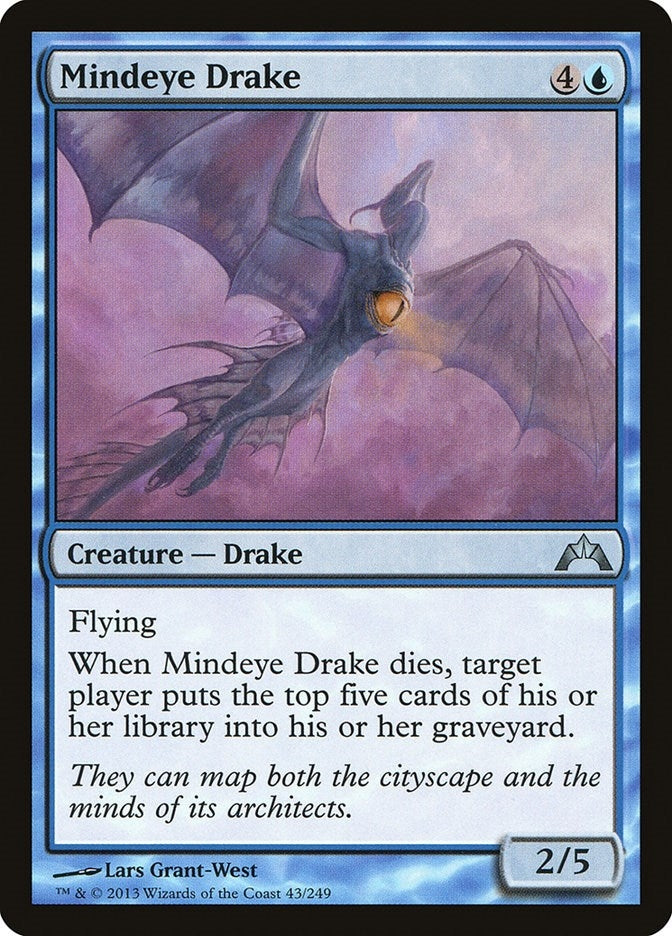 Image for Mindeye Drake (43) (Gatecrash) - Magic: The Gathering