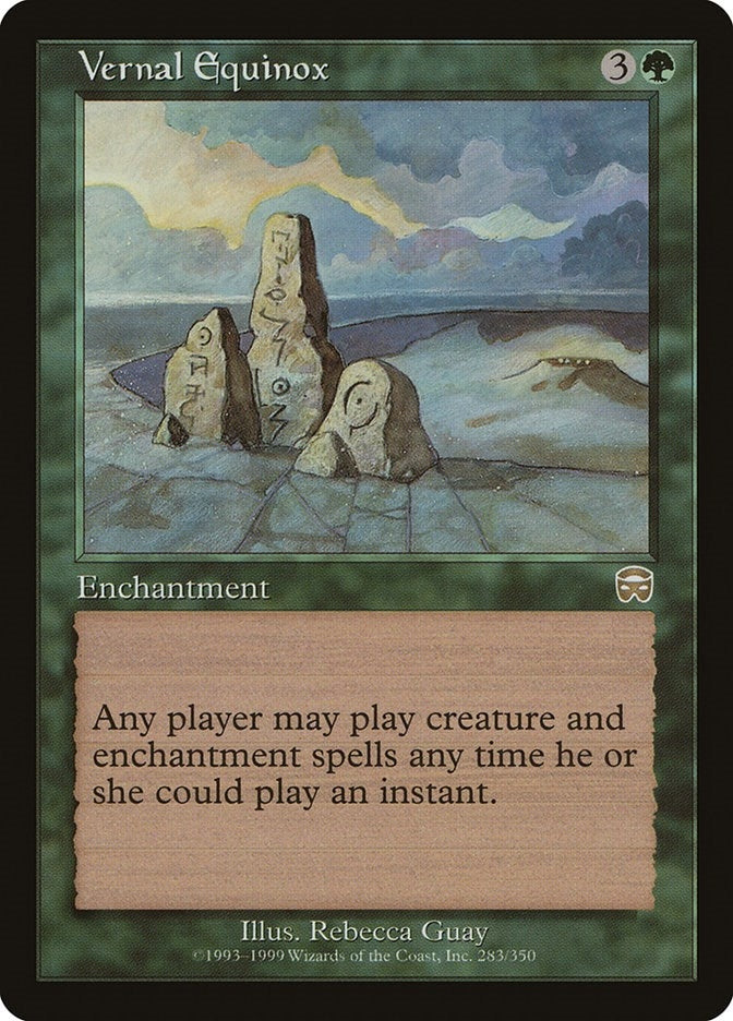Image for Vernal Equinox (283) (Mercadian Masques) - Magic: The Gathering